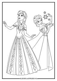 Elsa En Anna Frozen Kleurplaten Frozen Kleurplaten Disney Kleurplaten Kerstkleurplaten