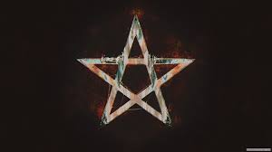 Pentagram Satan Abstract Dark 1920x1080 Glitch Art Hd Wallpaper Hd Wallpaper Desktop