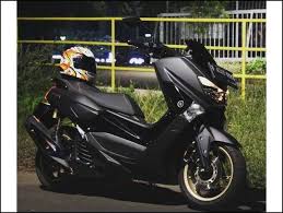12 Ide Modifikasi Nmax Warna Hitam Doff Simple Terbaru Hitam Warna Motor