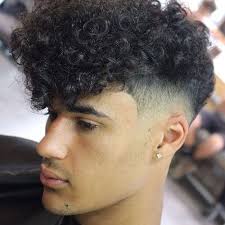 Low Fade With Curly Hair Fringe Taper Fade Curly Hair Curly Hair Fringe Curly Hair Fade