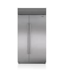 42 Built In Side By Side Refrigerator Freezer With Internal Dispenser Bi 42sid S Sub Zero Appliances Built In Refrigerator Sub Zero Refrigerator Freezer