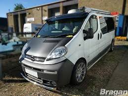 To Fit 02 14 Vauxhall Opel Vivaro Stainless Steel Bumper Spoiler Nudge Bar Ebay