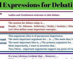 Useful Expressions For Debate And Discussion In English 5 Other Ways To Say How Are You Feeling Expressions