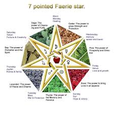 Seven Pointed Star Septagram Or Fairy Star Popular Pagan Symbol Embodies Individuality Uniqueness Creativity And Intelligenc Pagan Symbols Wicca Faeries