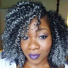 Crochet Braids With Freetress Water Wave 22 Grey Crochet Hair Styles Freetress Crochet Hair Styles Crochet Braids Hairstyles