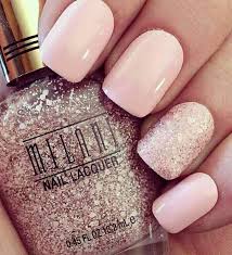Subtle Pink With A Touch Of Glitter With Images Cute Pink Nails Pink Nail Art Designs Pink Nails