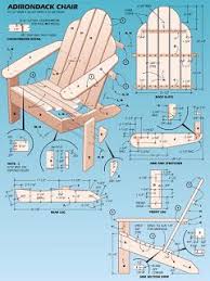Adirondack Chair Plans Planos De Carpinteria Sillas Para Jardin Proyectos Al Aire Libre