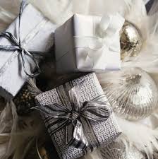 Christmas Packaging Ideas In White And Gray From The White Company Silver Christmas Christmas Packaging Christmas Wrapping