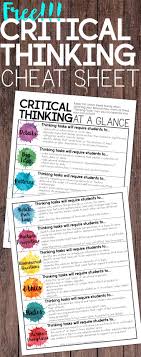 Teaching Students With Depth And Complexity Critical Thinking Critical Thinking Skills Student Teaching