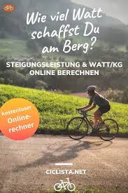 Steigungsleistung Rennrad Watt Leistung Watt Kg Berechnen Ciclista Net In 2020 Rennrad Training Rennrad Rennrad Fahren