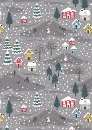 Snow Day On Grey C34 3 Snow Day Lewis And Irene Fabric Christmas Fabric Woodland Fabric Quilting Cotton Quilt Fabric By The Yard Christmas Fabric Christmas Phone Wallpaper Woodland Fabric