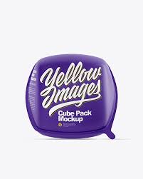Download Cube Pack Mockup In Packaging Mockups On Yellow Images Object Mockups PSD Mockup Templates