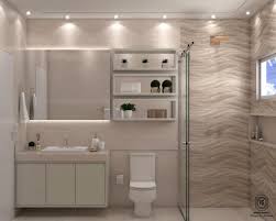 Banheiro Com Revestimento 3d Da Ceusa Revestimentos Decoracao Banheiro Pequeno Banheiros Modernos Banheiro