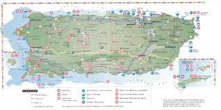 Puerto Rico Map Map Of Puerto Rico Puerto Rico Large Detailed Road And Tourist Map Tourist Map Puerto Rico Vacation Puerto Rico