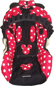 Red And White Polka Dot Minnie Mouse Infant Car Seat Cover Any Model 95 00 Via Etsy Omg I Want Baby Car Seats Baby Girl Car Baby Mouse