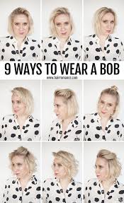 9 Ways To Wear A Bob Hair Romance Hair Romance Bob Hairstyles Short Hair Styles