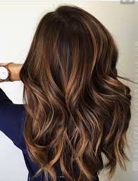 Long Warm Brown Hair With Caramel Level 7 Highlight Fall Hair Color For Brunettes Trendy Hair Color Hair Styles