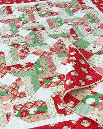 Swell Christmas Jellybean Quilt Kit Urban Chiks Moda Quilts Christmas Quilts Swell Christmas