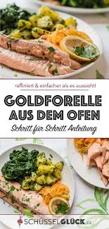 Goldforelle Aus Dem Ofen Rezept Einfache Gerichte Rezepte Forelle Rezept
