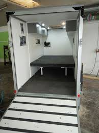 Fun Cube Wohnwagen Mit Garage Motorradschlaf Anhanger Neu Ebay Cargo Trailer Camper Wohnwagen Wohnwagen Camping