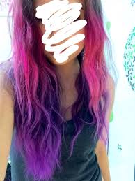 Stultissima Tumblr Com Manic Panic Hot Hot Pink Cotton Candy Pink In Front Manic Panic Ultra Violet Fo Hot Pink Hair Hair Inspiration Color Faded Blue Hair