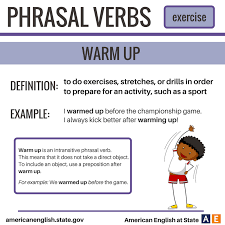 Phrasal Verbs Exercise Warm Up Aprender Ingles Educacion Expresiones