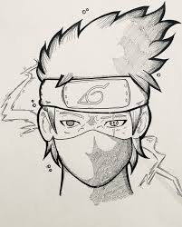 Ashley Celestin Kakashi Sketch Kakashi Drawing Naruto Drawings Kakashi Hatake