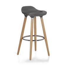 Tabouret De Bar Gris Avec Pieds En Hetre Massif Gris Jade Meuble Les Tabourets Hauts Chaises Et Tabourets Tabouret De Bar Tabouret De Bar Rouge Tabouret