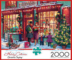Christmas Toyshop 2000 Piece Jigsaw Puzzle Christmas Toy Shop Christmas Jigsaws Christmas Jigsaw Puzzles