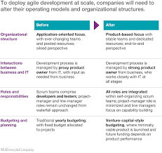 An Operating Model For Company Wide Agile Development Operating Model Agile Development Development