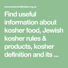 Find Useful Information About Kosher Food Jewish Kosher Rules Products Kosher Definition And Its Meaning The Law Kosher Recipes What Is Kosher Food Kosher