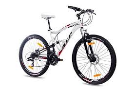 Kcp 27 5 Zoll Mountainbike Fahrrad Mtb Attack Weiss Schwarz Vollfederung Mountain Bike Unisex Fur Herren Damen Oder Junge Fahrrad Mtb Fahrrad Mountainbike
