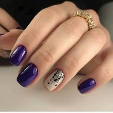 Nail Art 4378 Best Nail Art Designs Gallery Bestartnails Com Violet Nails Lilac Nails Plain Nails