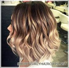 The Best Hair Color Ideas For Short Hair Short And Curly Haircuts Short Ombre Hair Short Wavy Hair Blonde Ombre Short Hair