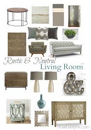 Rustic Neutral Living Room Mood Board Neutral Living Room Living Room Decor Neutral Living Room Designs