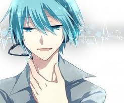 Pin By Alice Ay Ayumu Kojima On Boys With Headphone Cute Anime Boy Anime Boy Blue Hair Anime Boy