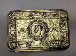 Antique Ww1 Brass Princess Mary Christmas 1914 Gift Box Etsy Mary Christmas Princess Mary Antiques