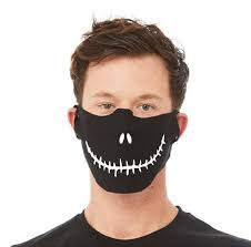 Nightmare Before Christmas Mask Funny Fabric Mask Face Mask Etsy In 2020 Funny Face Mask Diy Face Mask Mask
