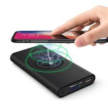Qi Wireless Charger Power Bank Usb External Battery Portable Charger 50000mah Wireless Headphones Earbuds Sp Powerbank Wireless Charger Portable Charger