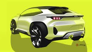 Chery Tiggo Coupe Concept 2017 Car Design Sketch Automotive Design Concept Car Design