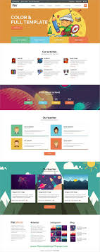 Flat World The Multi Purpose Flat Theme Flat Web Design Web Design Website Layout