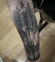 Can We Do This With A Decidous Forest Wolf Tattoo Sleeve New Tattoo Designs Tattoo Designs Men