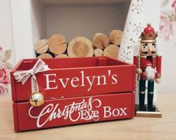 Personalised Christmas Eve Crate Christmas Eve Box Kids Crate Xmas Eve Santa Hamper Christmas Eve Crate Christmas Eve Box For Kids Xmas Eve Boxes