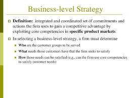 Chapter 4 Business Level Strategies Diane M Sullivan Ph D Ppt Download