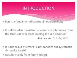 Bias In Clinical Research