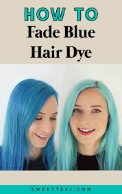 How To Fade Blue Hair Dye Without Bleach Faded Blue Hair Dyed Hair Blue Dyed Hair