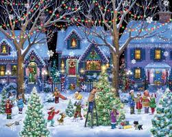 Christmas Cheer Jigsaw Puzzle New Jigsaw Puzzles Vermont Christmas Company Christmas Scenes Christmas Pictures Christmas Paintings