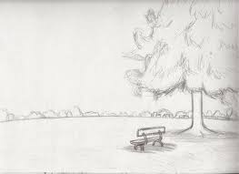 Contoh Lukisan Pemandangan Yang Mudah Ditiru Sketsa Lukisan Pemandangan Kota Sketsa Gambar