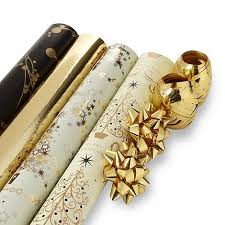 Debenhams Gold Christmas Gift Wrap Set At Debenhams Com Christmas Gift Wrapping Beautiful Gifts Gold Christmas