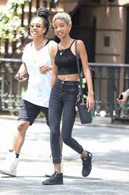 Lupita Nyong O Shows Off Her Braiding Skills Willow Rocks Blonde Twa Around Nyc Teyana Taylor S Curly Ombre Bob Blonde Twa Willow Smith Natural Hair Styles